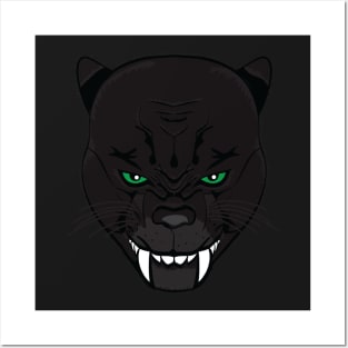 Evil Kitty Cat - Stealth Black Posters and Art